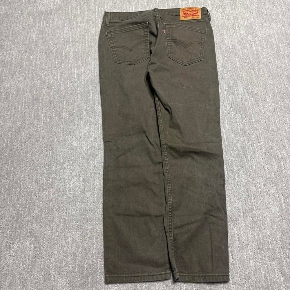 Y2K Men's Olive green Levi's 511 slim fit